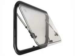 DWS Camping 700x400mm Klappfenster mit Kombirollo - Transparent