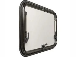 DWS Camping 700x400mm Klappfenster mit Kombirollo - Transparent