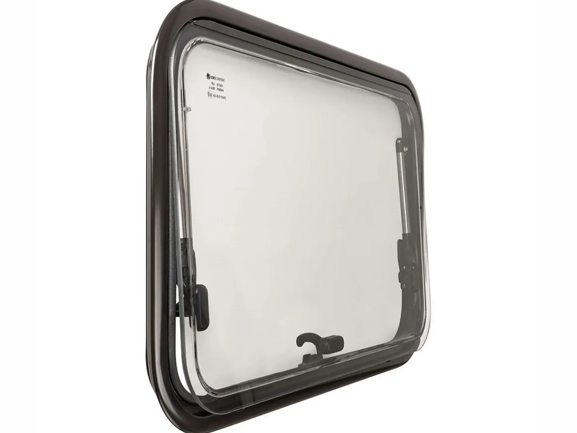 DWS Camping 700x400mm Klappfenster mit Kombirollo - Transparent