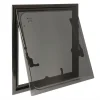 DWS Camping 500 x 500 mm Klappfenster mit Kombirollo - Black