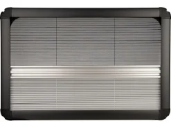 DWS Camping 700 x 400 mm Klappfenster mit Kombirollo - Black