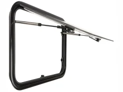 DWS Camping 700x350mm Klappfenster mit Kombirollo - Transparent