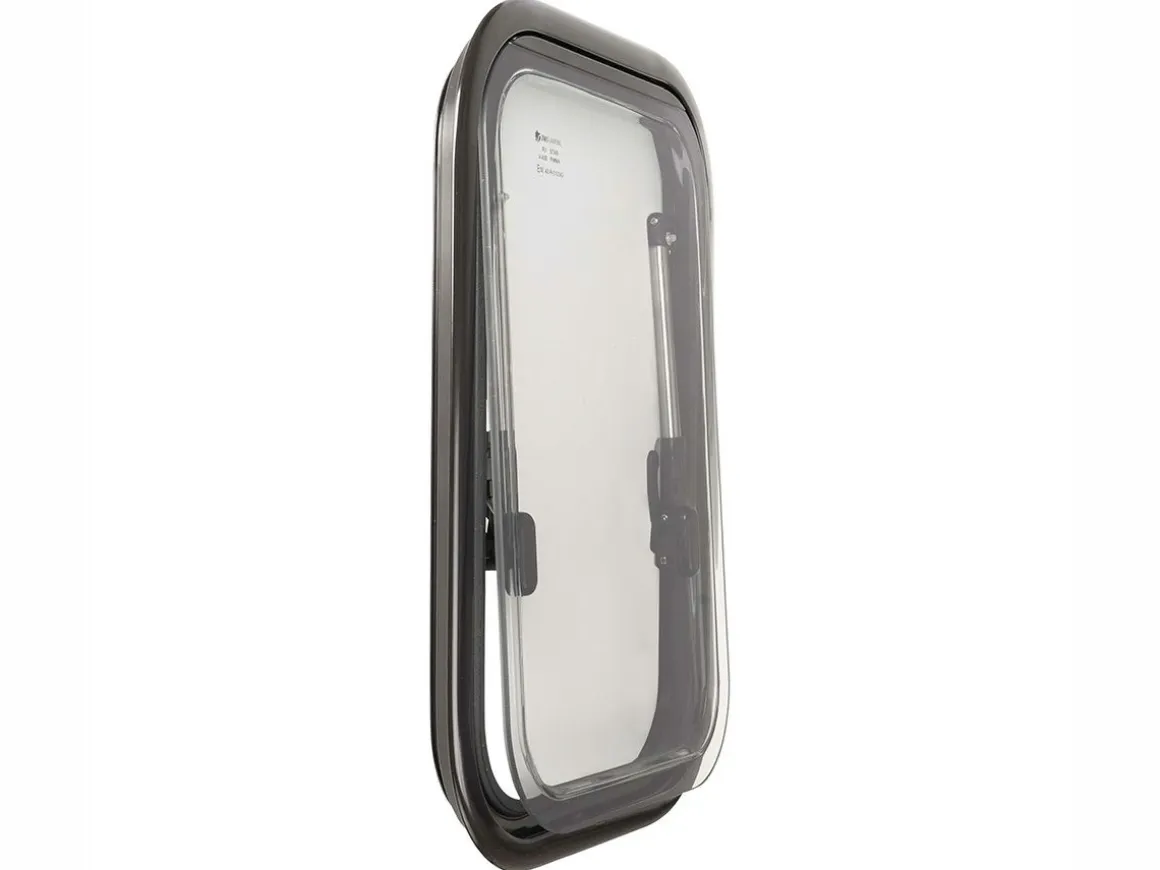 DWS Camping 350x500mm Klappfenster mit Kombirollo - Transparent