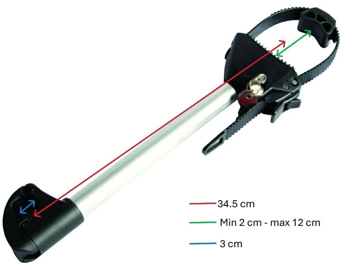 Enduro SD260 Rahmenhalter - lang