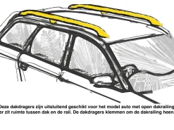 Farad Dachreling Dachträger - Kia Carnival 1999-2006