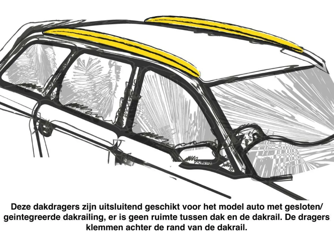 Farad Dachträger Opel Mokka 2012-2020 - integrierte Dachreling