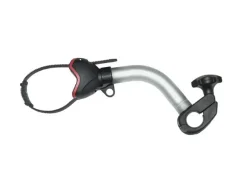 Fiamma Bike Block Pro S2 mittellange Fahrradklemme - silber