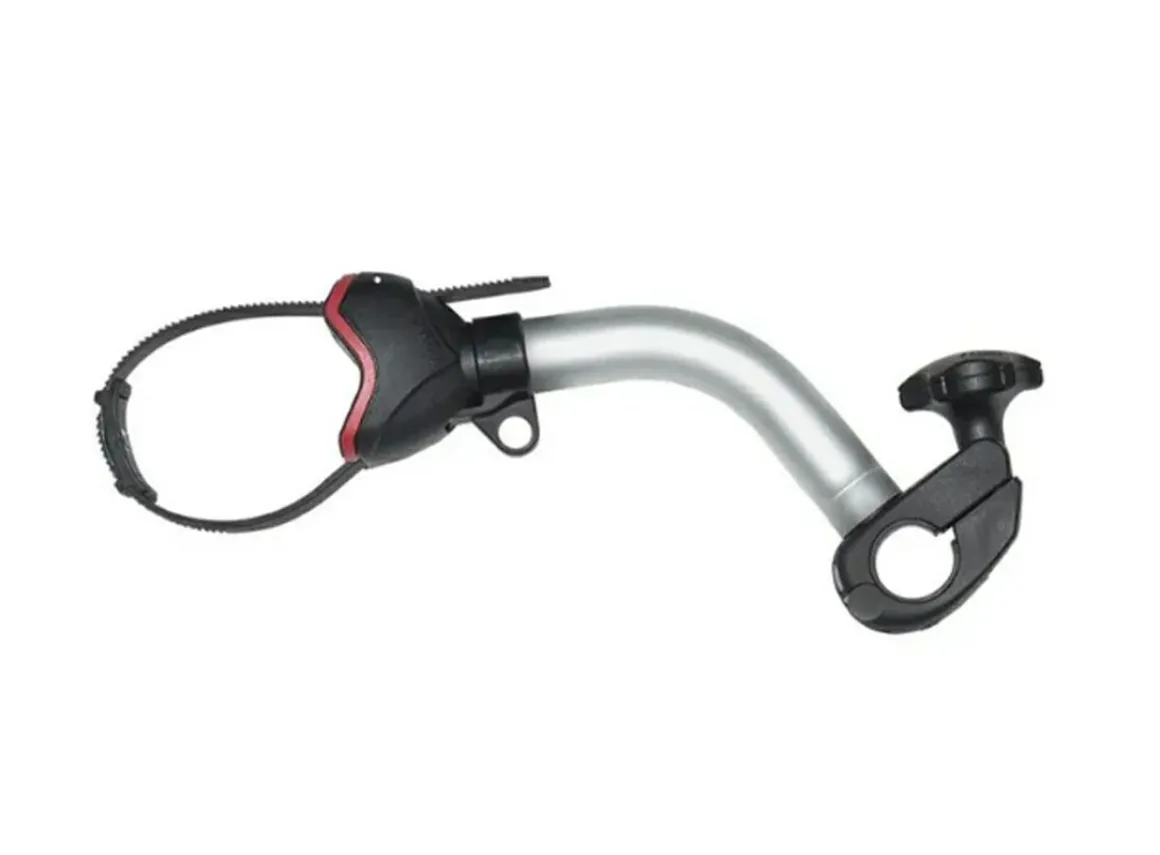 Fiamma Bike Block Pro S2 mittellange Fahrradklemme - silber