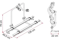 Fiamma Carry-bike Garage Plus Fahrradträger schwarz