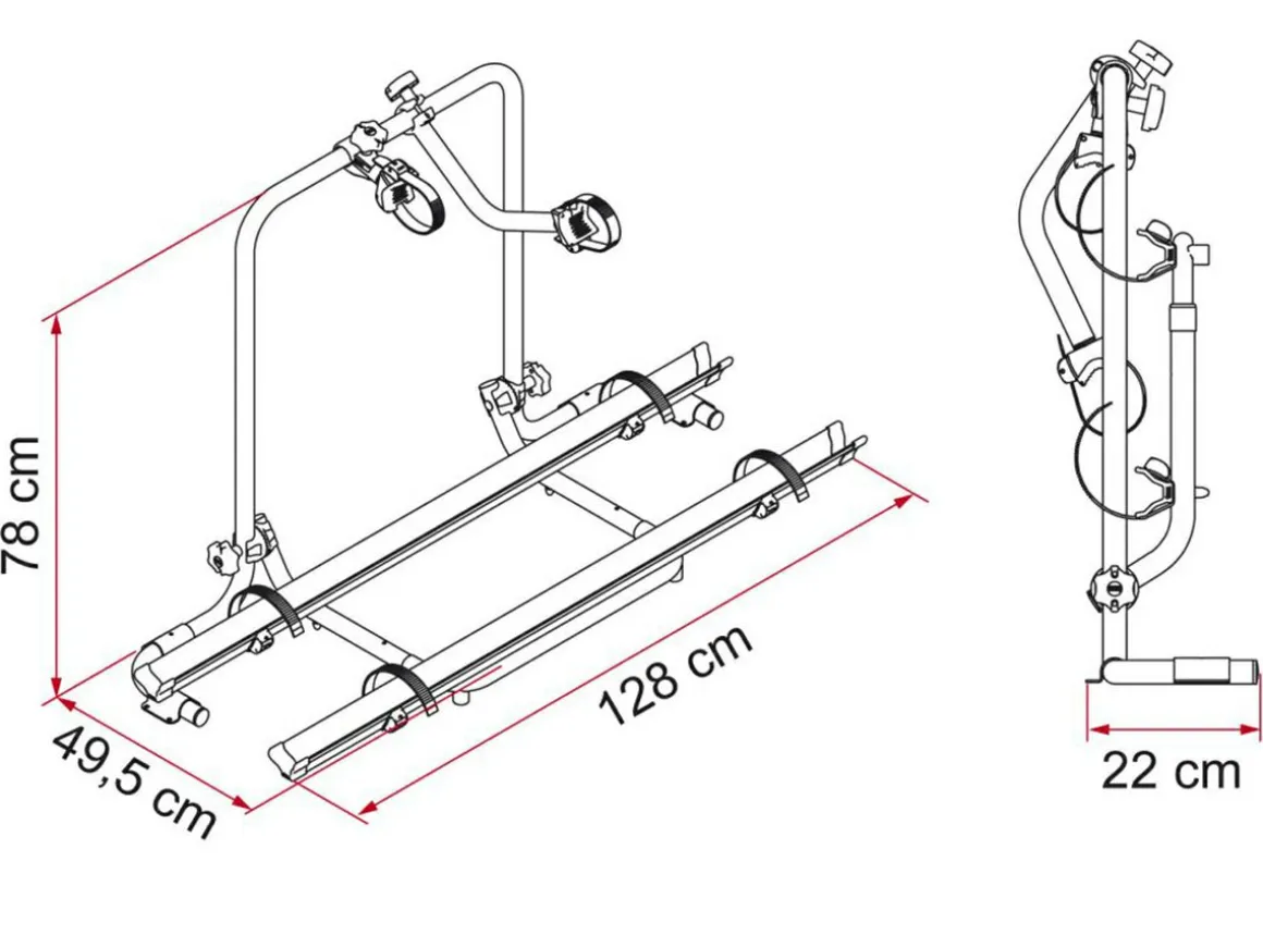 Fiamma Carry-bike Garage Plus Fahrradträger schwarz