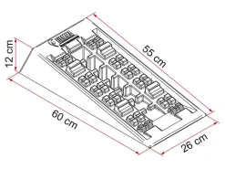 Fiamma Level System Jumbo Auffahrkeil