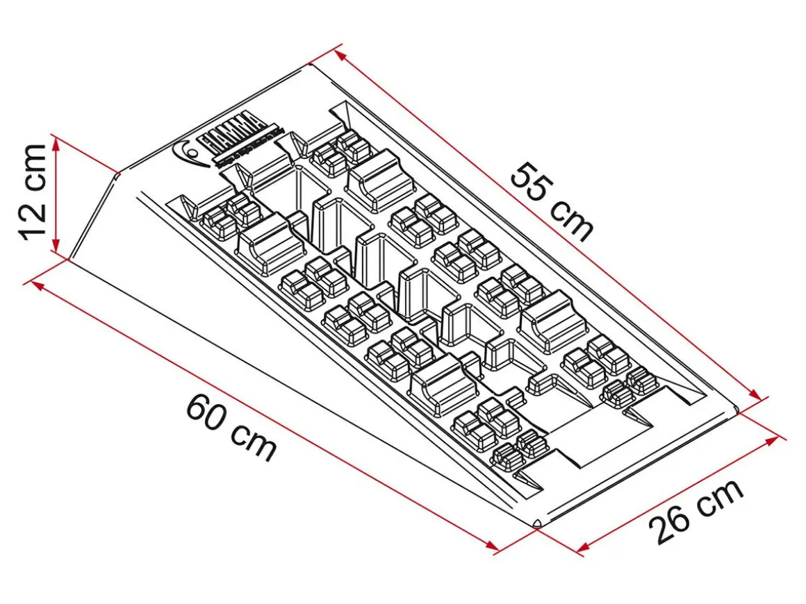 Fiamma Level System Jumbo Auffahrkeil