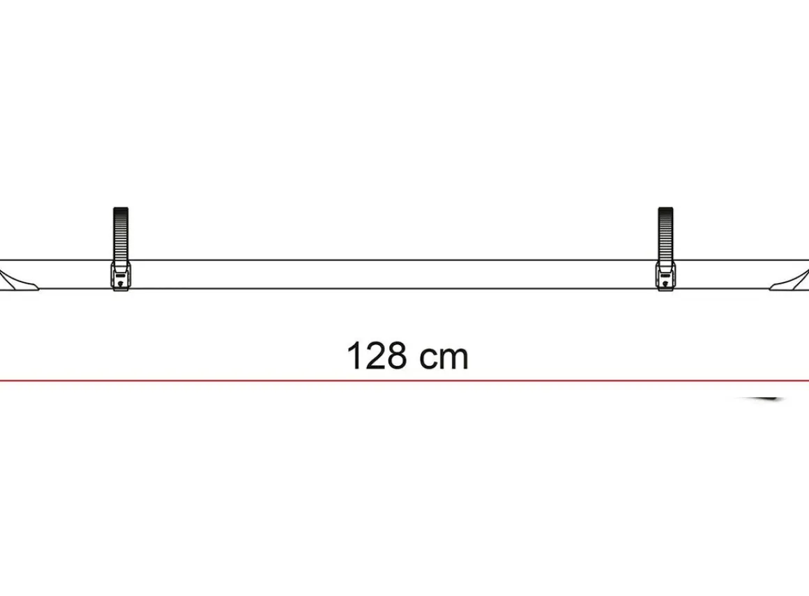 Fiamma Rail Quick Pro Fahrradschiene - black