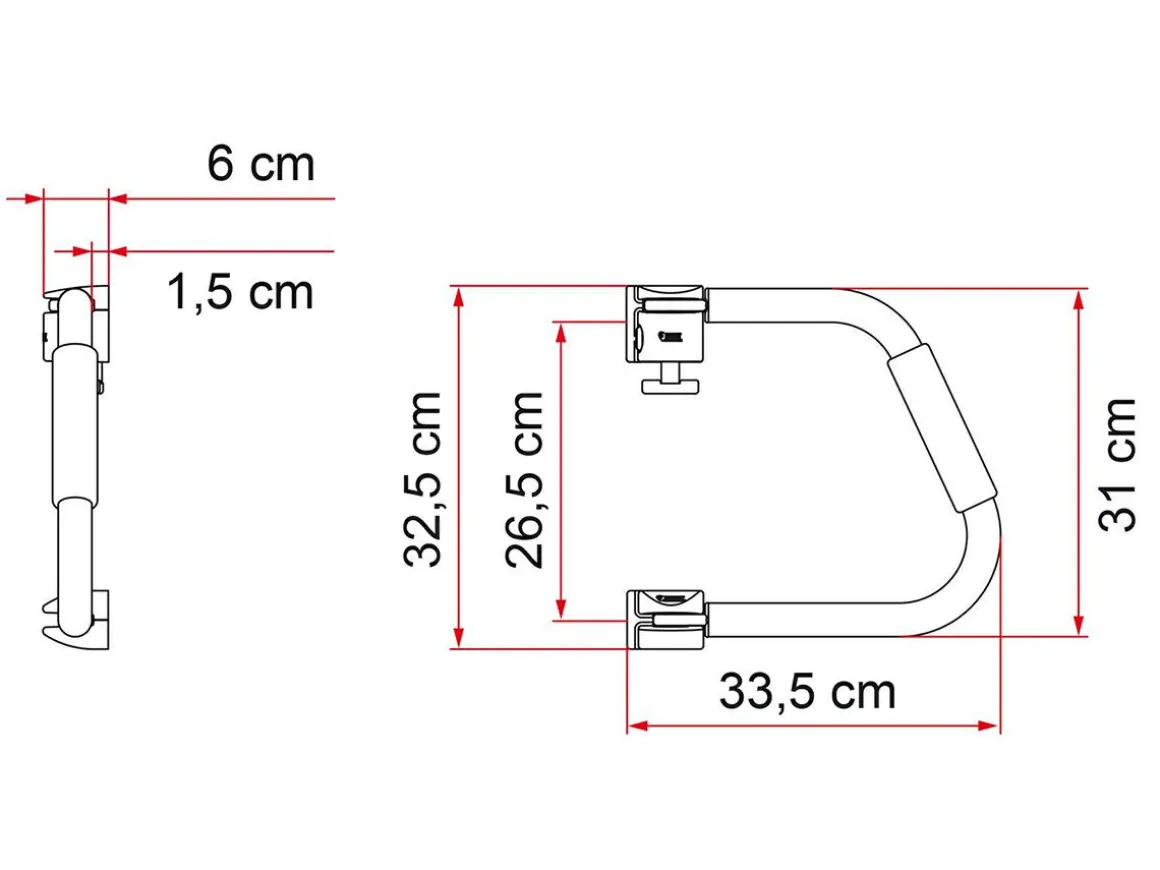 Fiamma Security 31 Einstiegsgriff