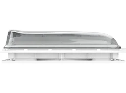 Fiamma Turbo Vent Premium 40 x 40 Dachluke mit Ventilator - Transparent