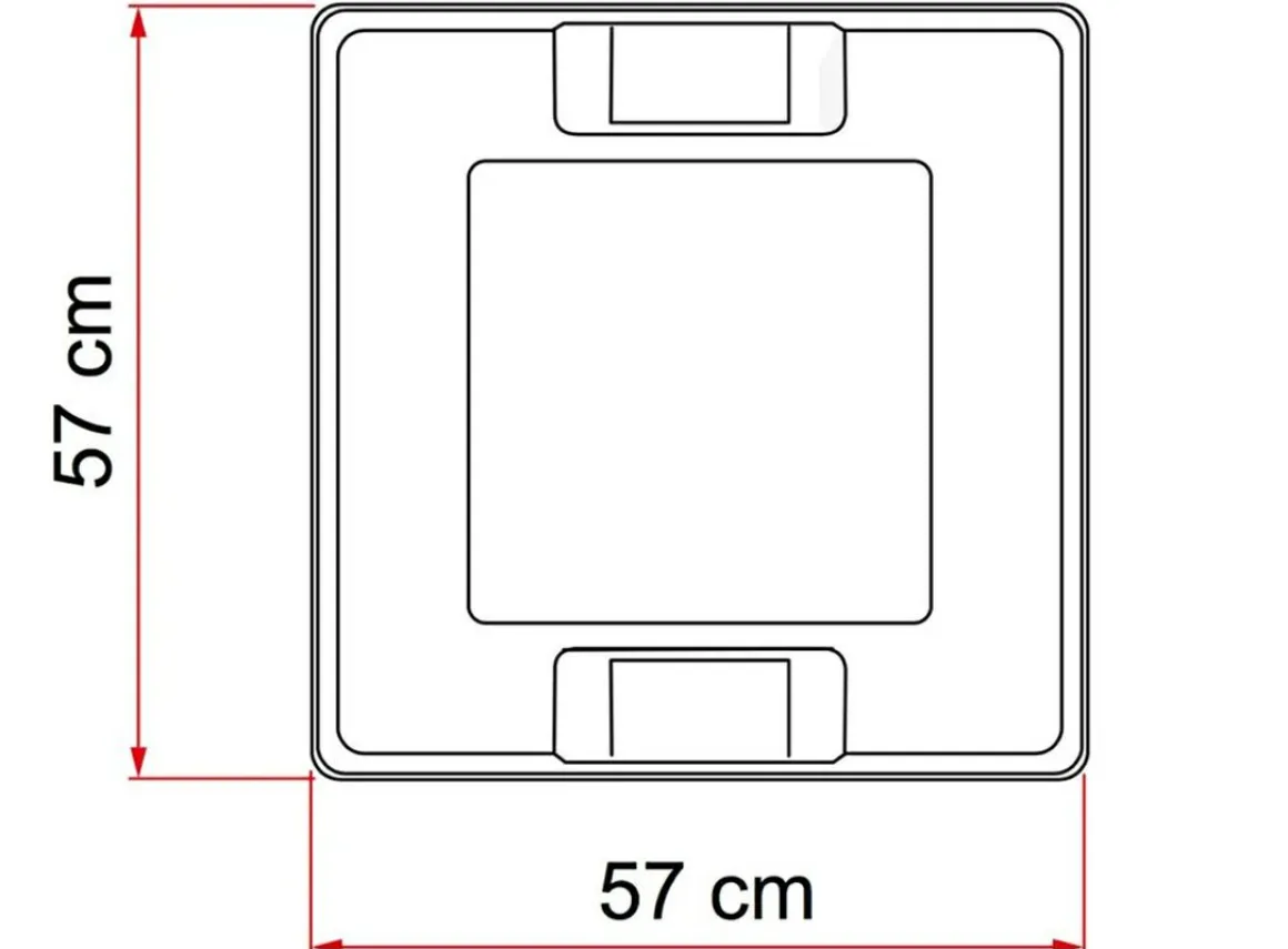 Fiamma Vent 50 Dachluke - Crystal