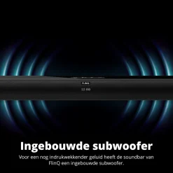 FlinQ Soundbar mit integriertem Subwoofer