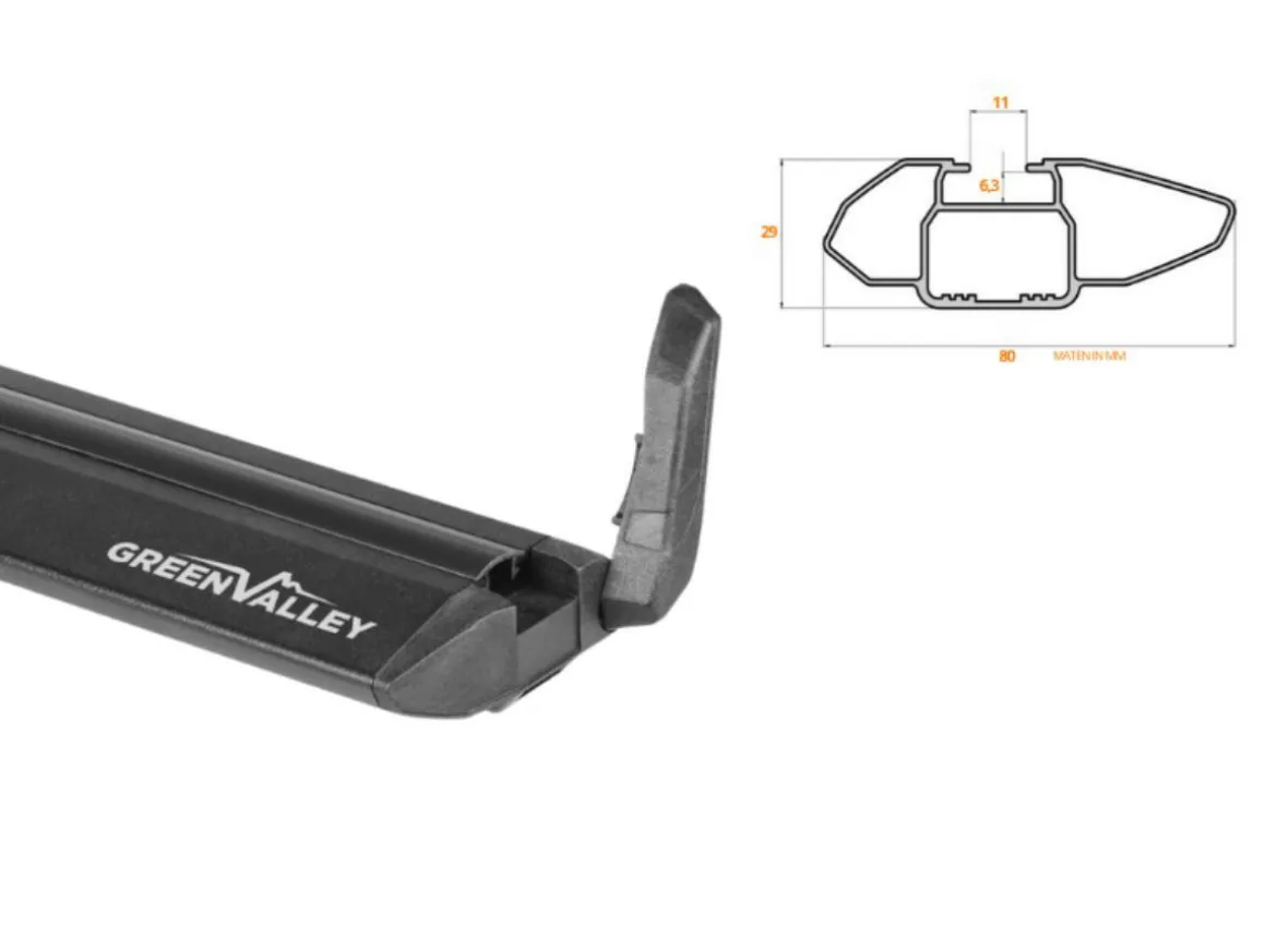 GreenValley Classic Dachträgers Fiat Fiorino 2008-2024 Fixpunkt