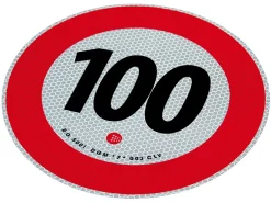 Höchstgeschwindigkeit von 100 km / h
