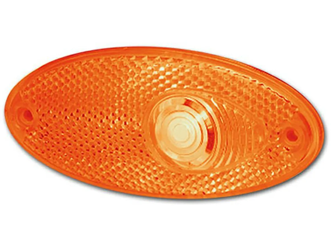 Hella orangefarbene Halogen-Seitenmarkierung