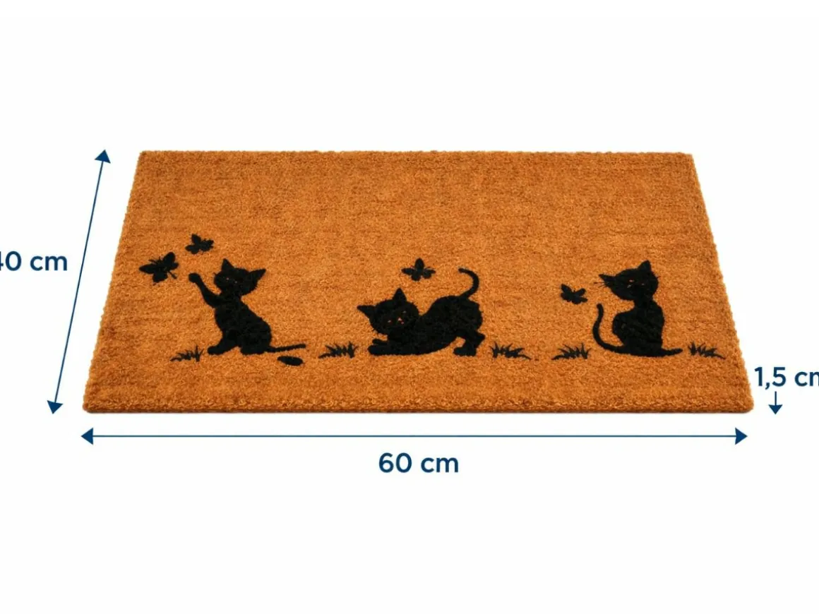 HEM Katzen Kokos Fußmatte