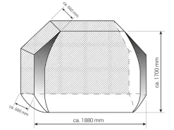 Hindermann Basic ZWOO Fahrradschutzhülle – 4 Fahrräder