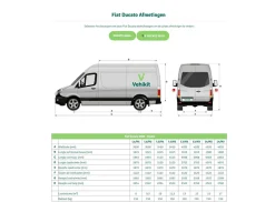 Hindermann Ducato ab 2007 H2 Insektenschutzvorhang Hecktür