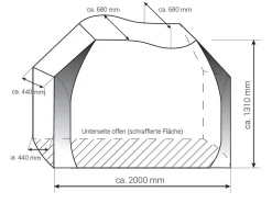 Hindermann Universal ZWOO Fahrradabdeckung - 2 Fahrräder