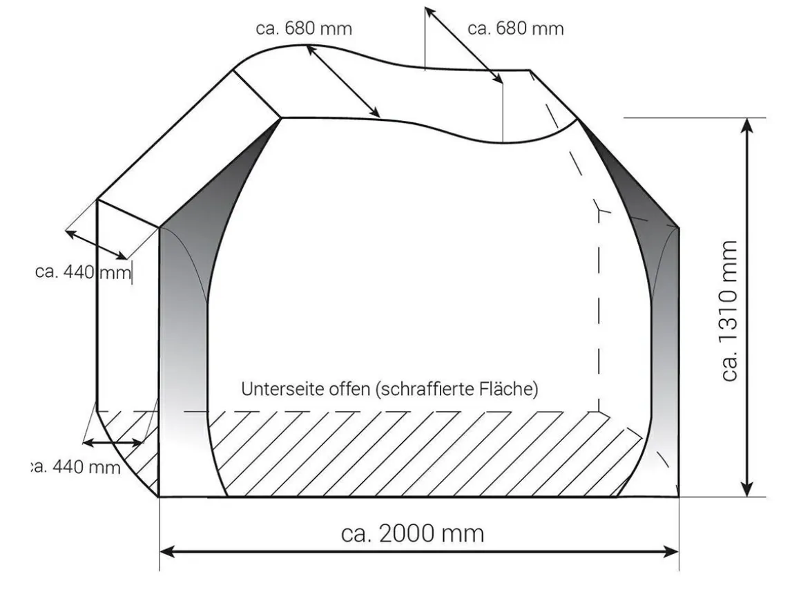 Hindermann Universal ZWOO Fahrradabdeckung - 2 Fahrräder