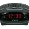 Ices ICR-210 FM Uhrenradio - Black