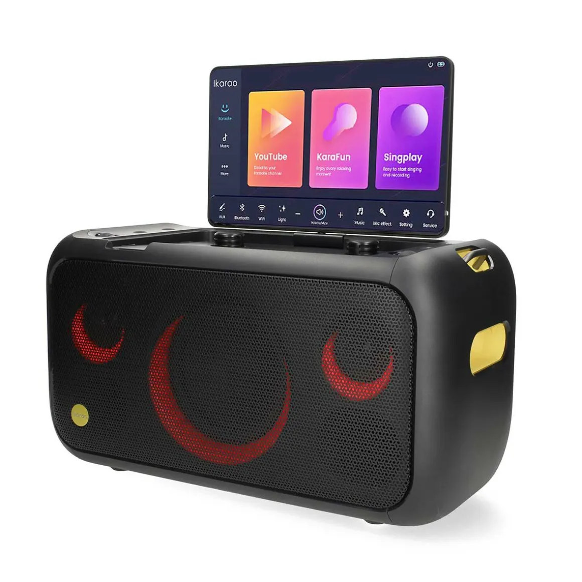 Ikarao Break X1 Party Lautsprecher Karaoke-Set