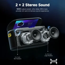 Ikarao Shell S1 Party Lautsprecher Karaoke-Set