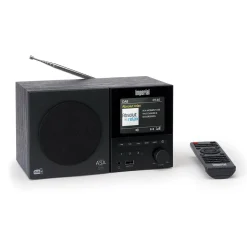 Imperial DABMAN-120BK DAB+ Radio - Schwarz