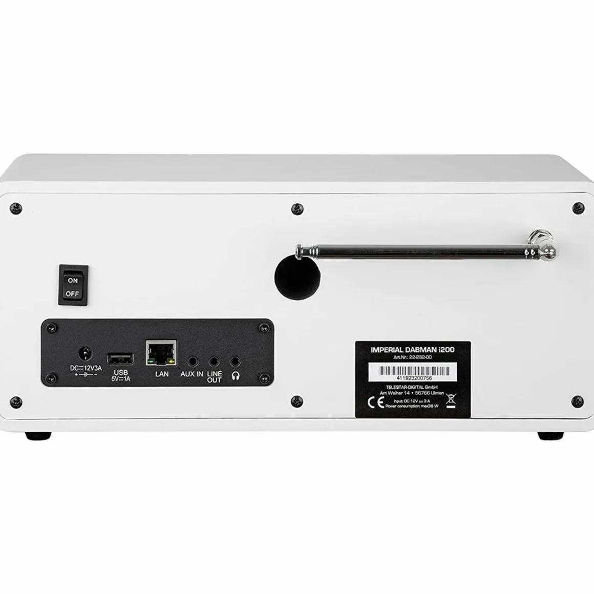 IMPERIAL DABMAN i200 DAB+/FM Internetradio - White