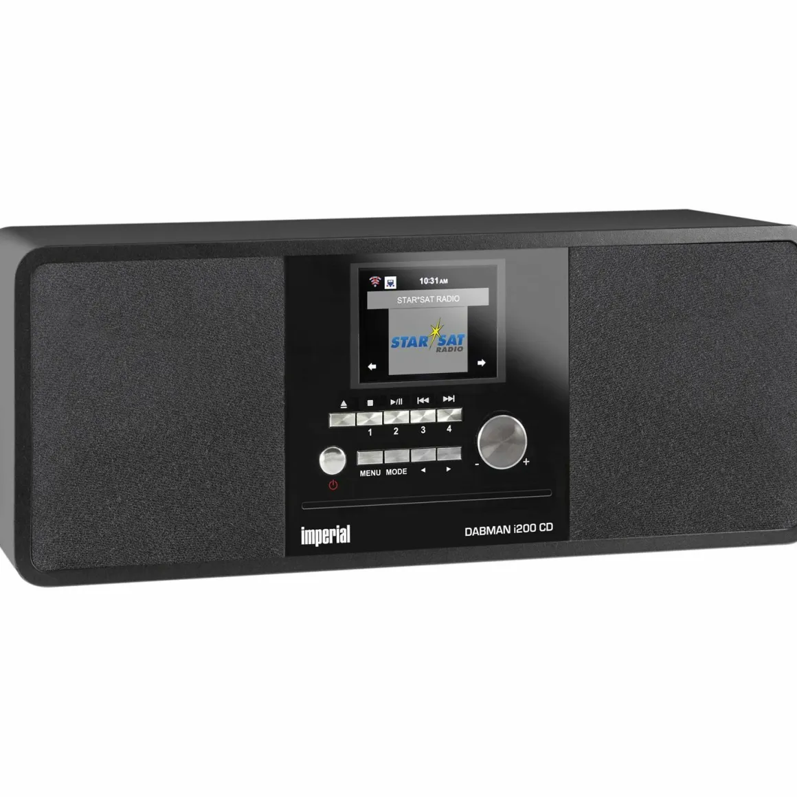 IMPERIAL DABMAN i200 DAB+/FM Internetradio mit CD Player - Black