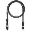 inCharge XL 2 Meter Ladekabel - Black
