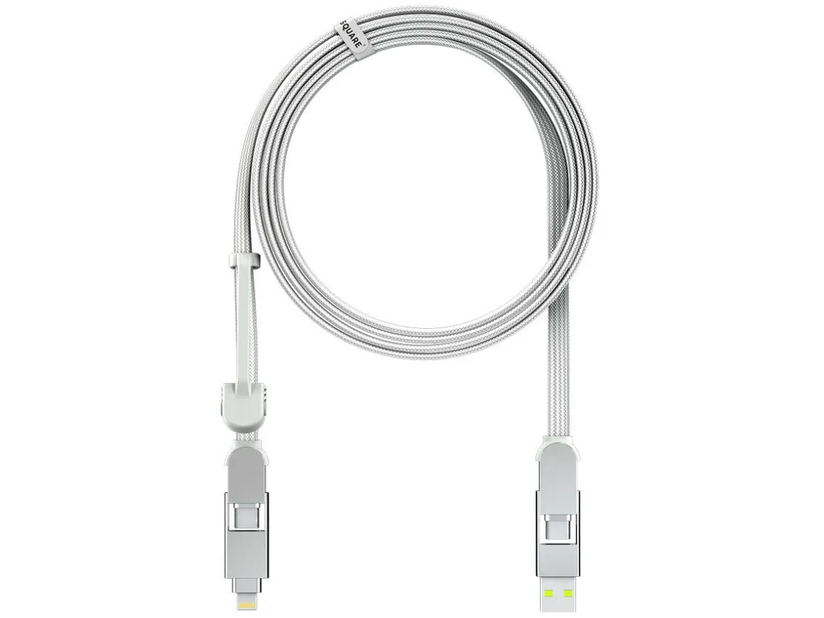 inCharge XL 2 Meter Ladekabel - White