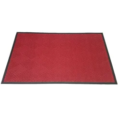 IVOL Brush Clean 150 x 90 cm rote Fußmatte
