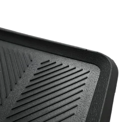 IVOL 80 x 40 cm schwarze Gummistiefelmatte