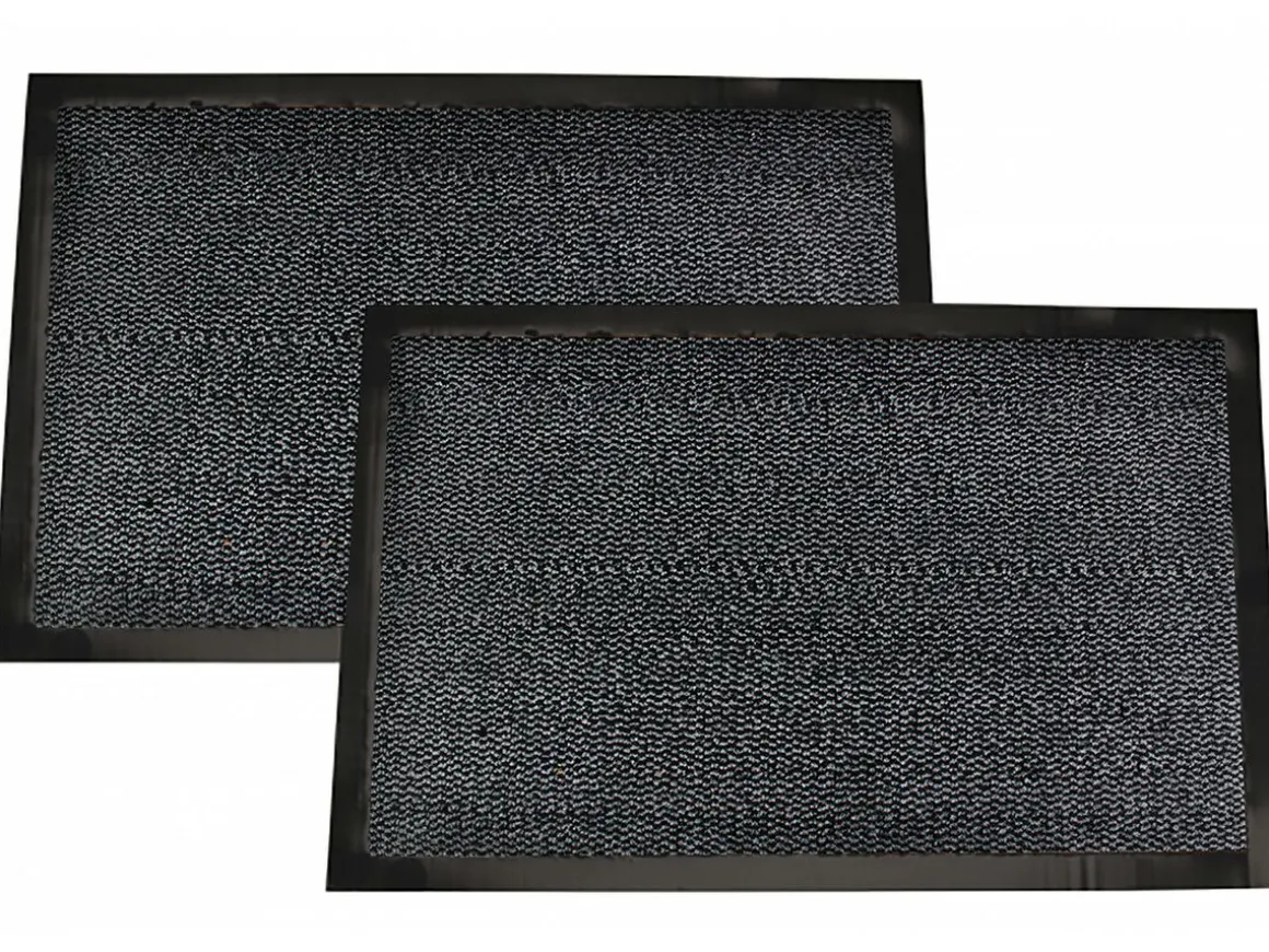 Jacks Door Zebra 50 x 80 cm Fußmatte - Set von 2
