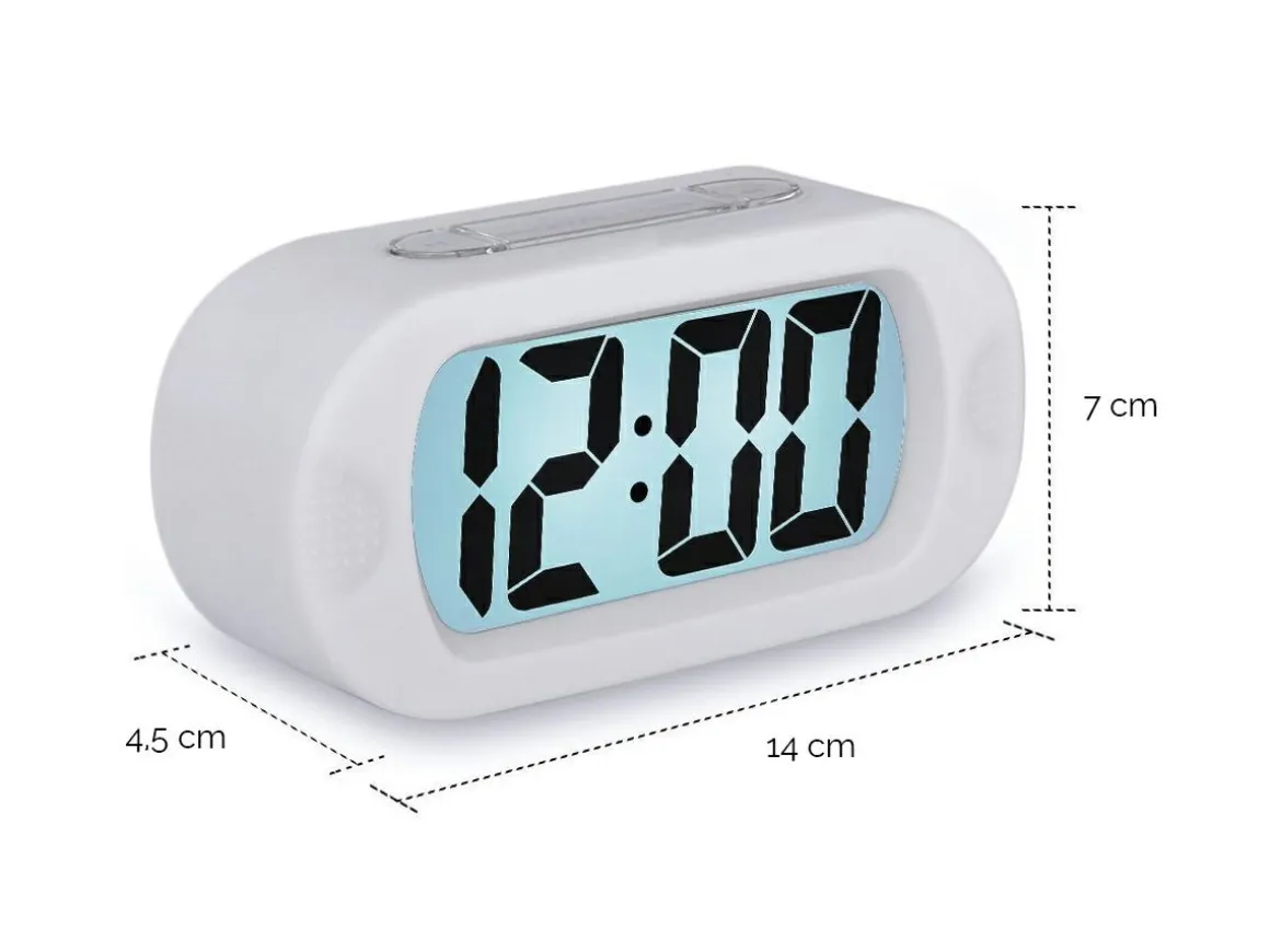 JAP AP17 Digitaler Wecker - White