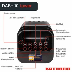 Kathrein DAB+10 tower Radio