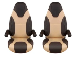 K'Foam Fiat Ducato Captain Montecarlo Sitzbezüge - Set von 2