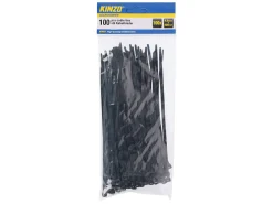 Kinzo 100x Stück 4,8 x 200 mm Kabelbinder