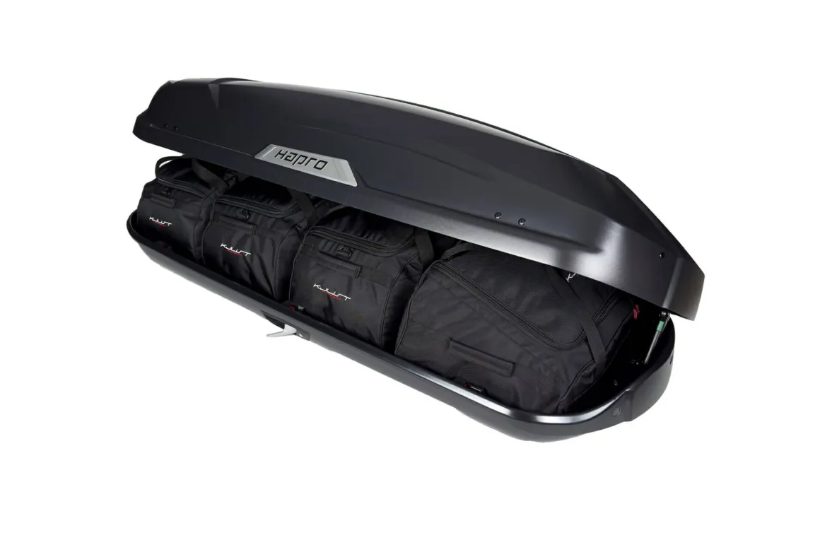 Kjust Hapro Trivor 440 Dachbox taschen set