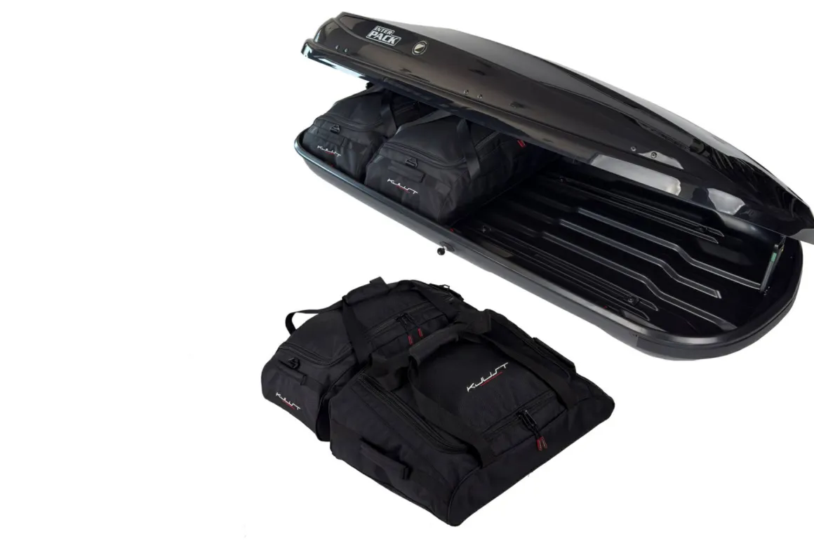Kjust Interpack Zenith 6.6 Dachbox taschen set
