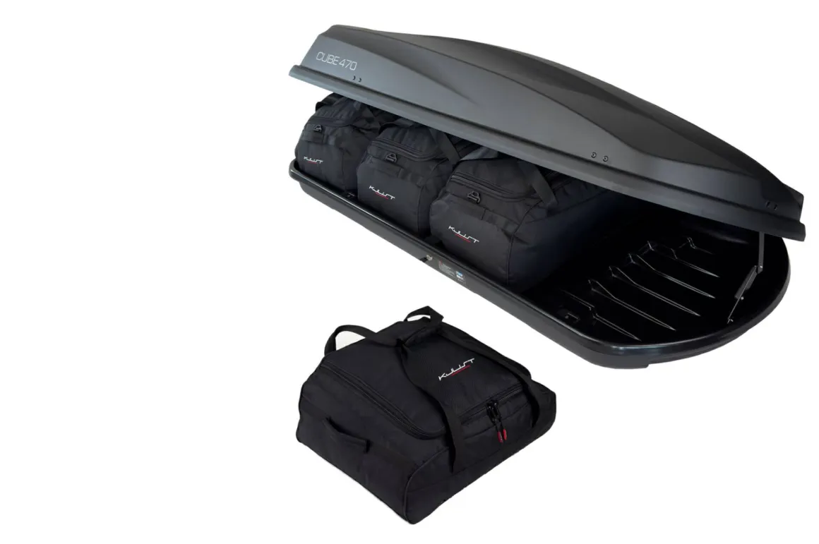 Kjust LevUp Cube 470 Dachbox taschen set