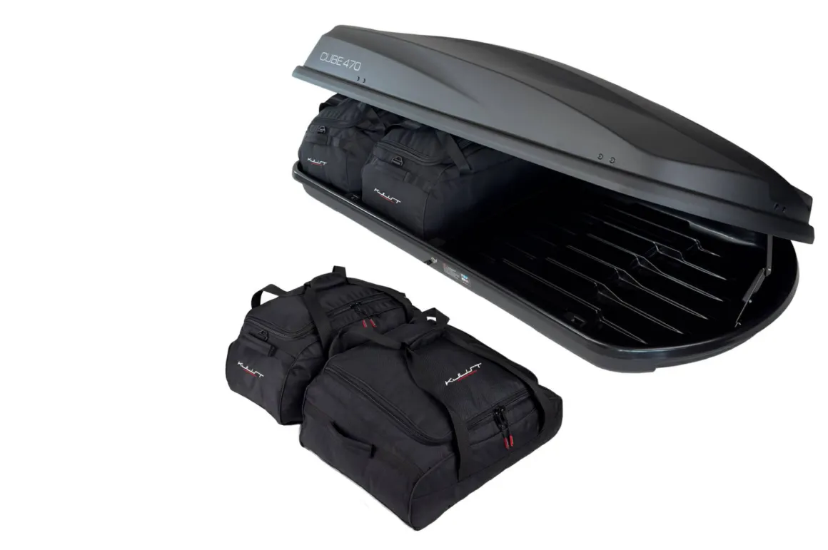 Kjust LevUp Cube 470 Dachbox taschen set