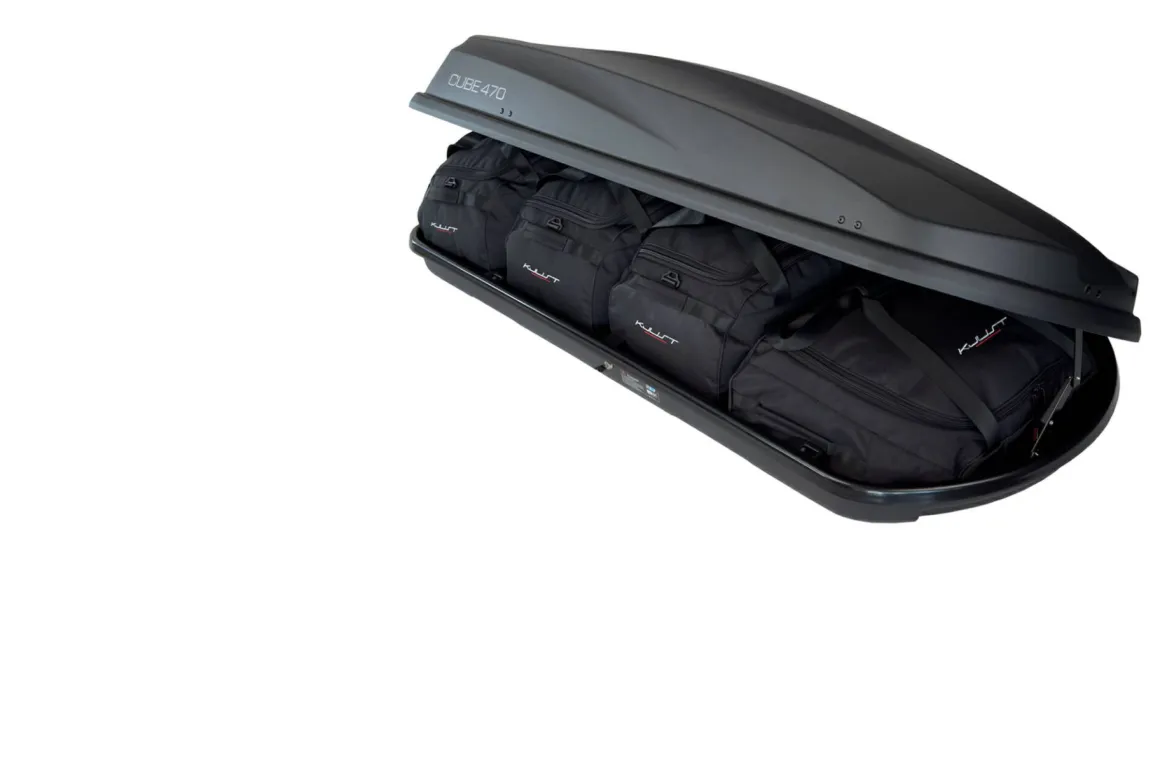 Kjust LevUp Cube 470 Dachbox taschen set