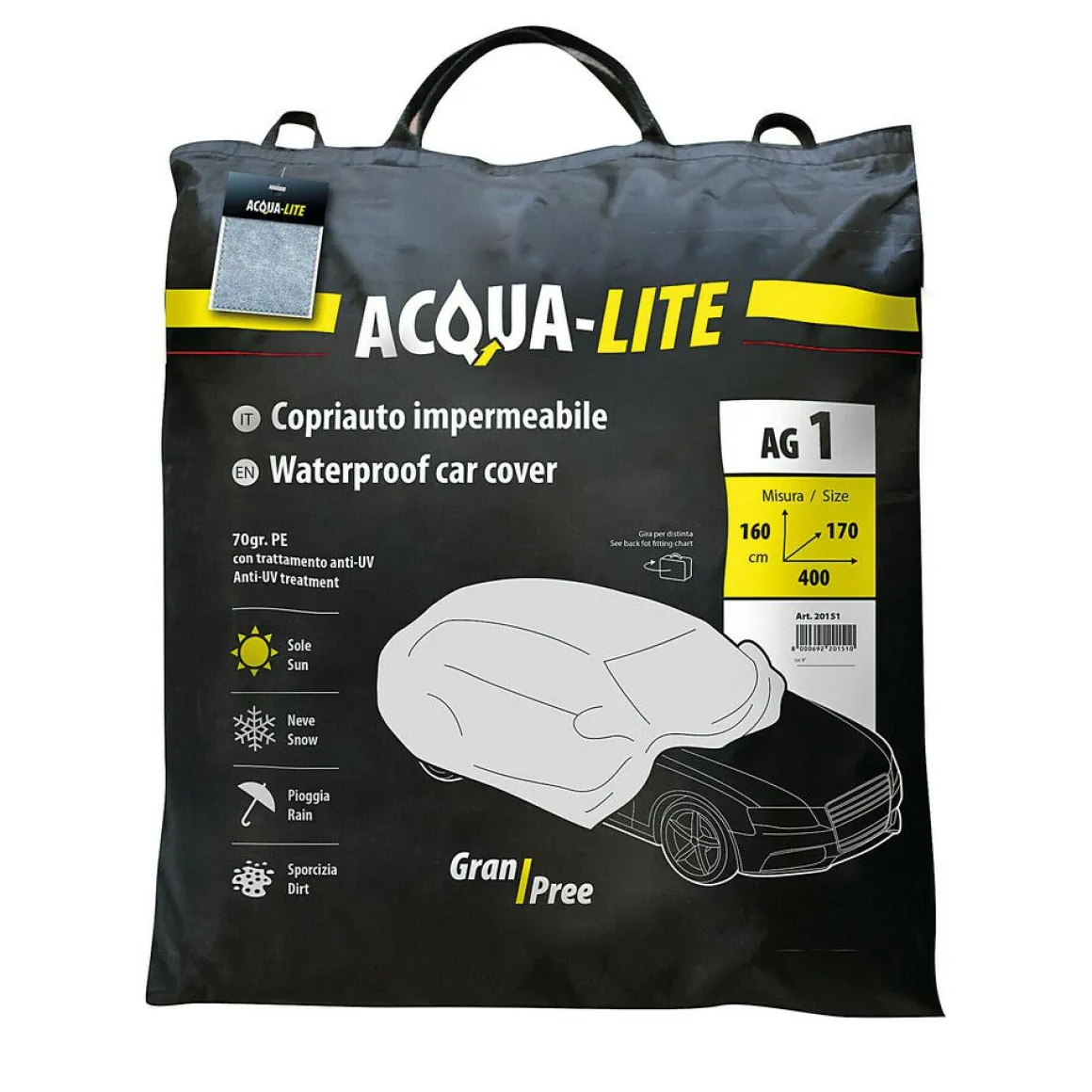 Lampa AG5 Luxus-Autoabdeckung